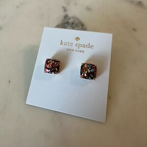 Kate Spade Multi Glitter Earrings